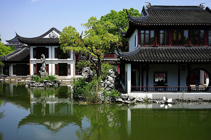 苏州静思园图片素材