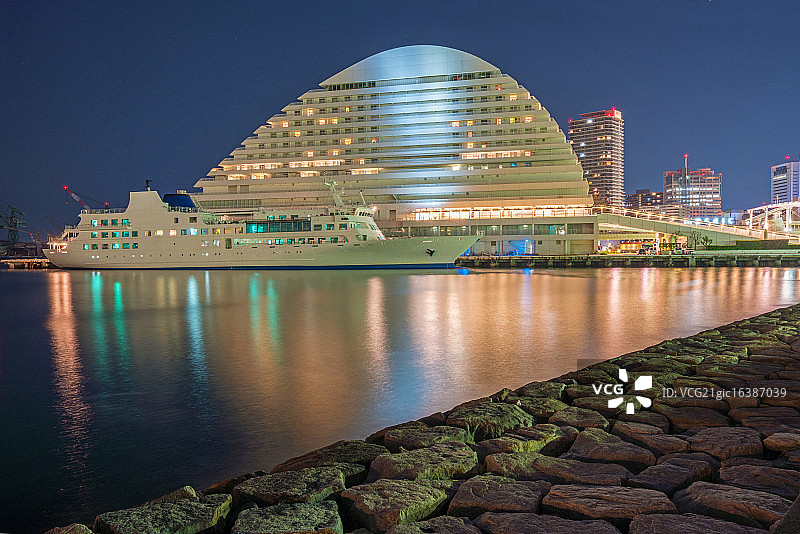 日本神户港风光图片素材