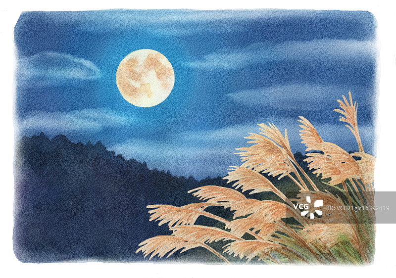 水彩插图图片素材