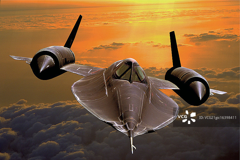 洛克希德SR-71A黑鸟图片素材