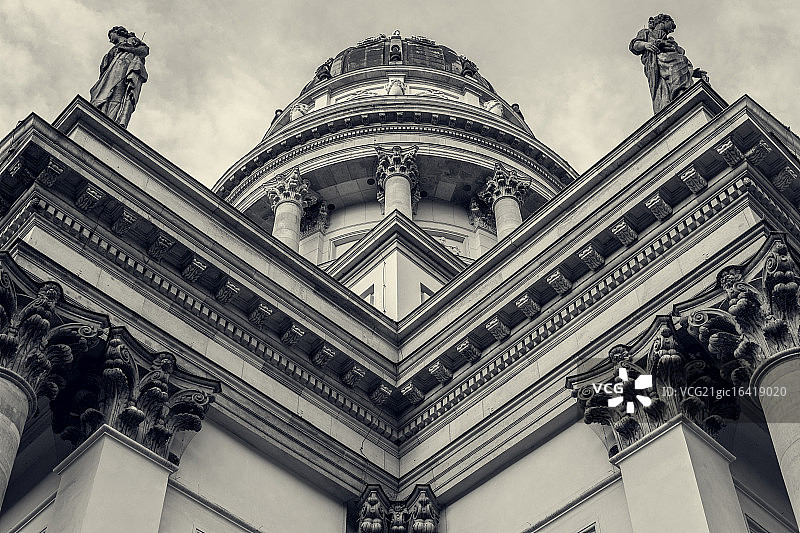 德国柏林新教堂外观图片素材