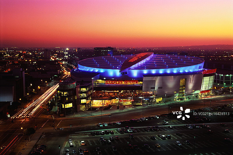 斯台普斯中心图片素材