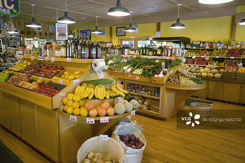 有机食品店图片素材