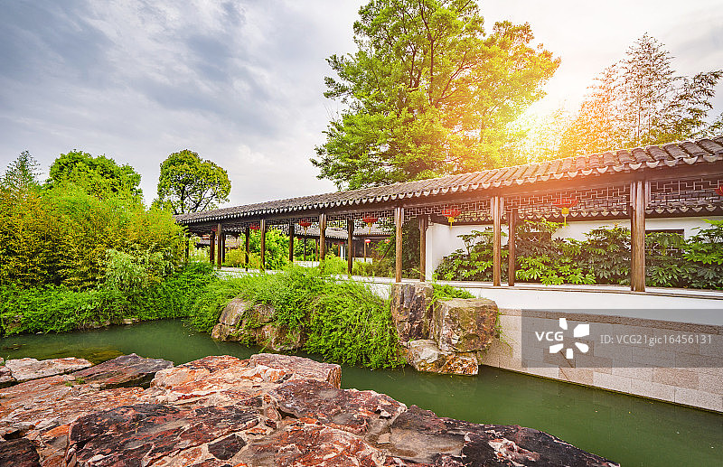 常熟尚湖国家5A旅游风景区图片素材