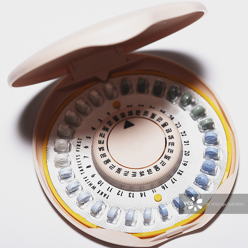 避孕药盒图片素材