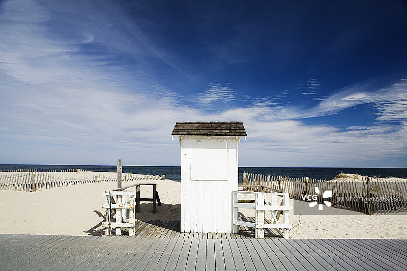 宁静的海滩图片素材