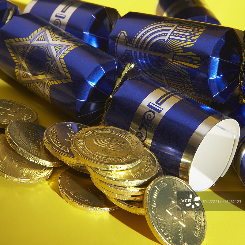 巧克力硬币图片素材