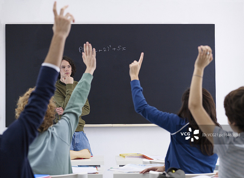 高中课堂代数学习图片素材