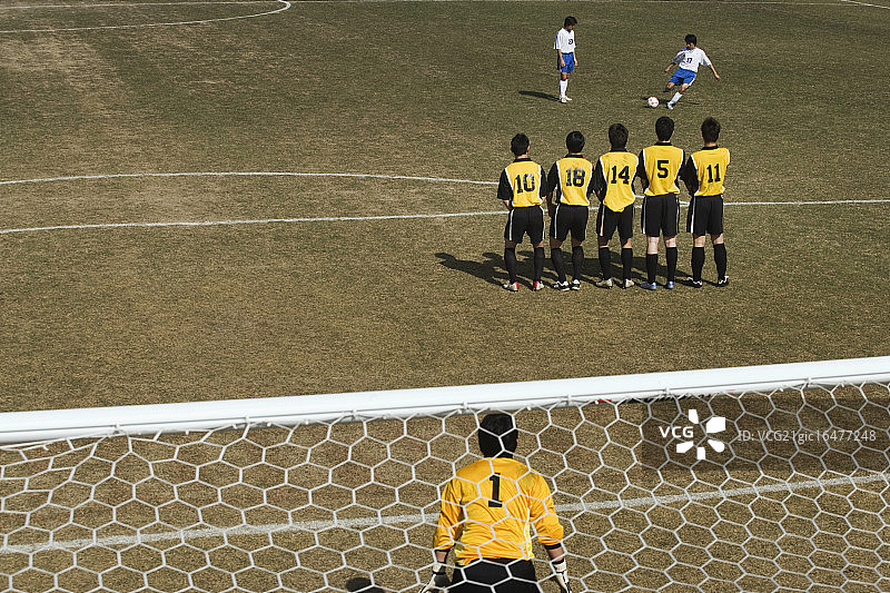 准备点球图片素材