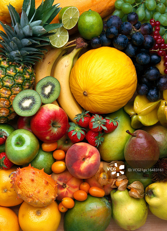 不同种类的水果图片素材