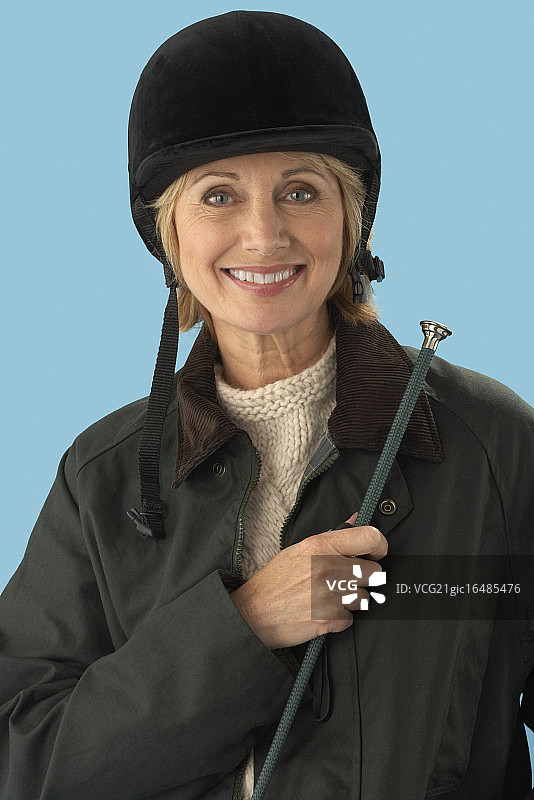 穿着骑马服的女人图片素材