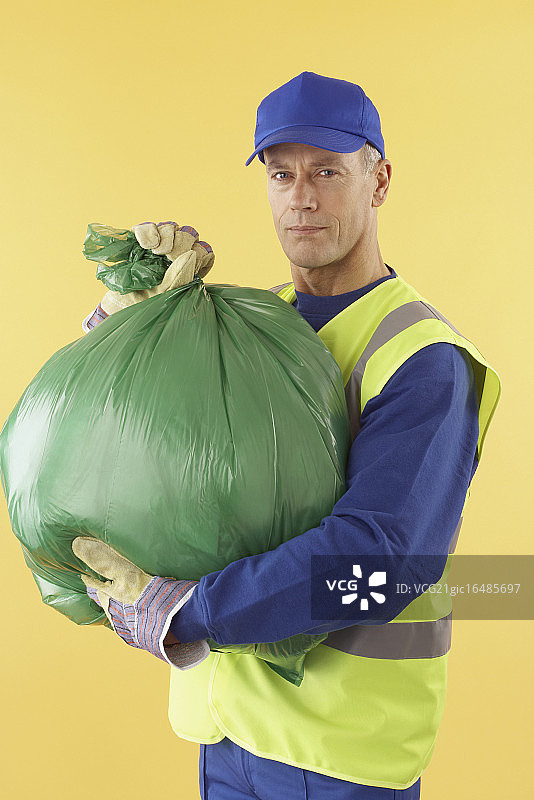 垃圾工人图片素材