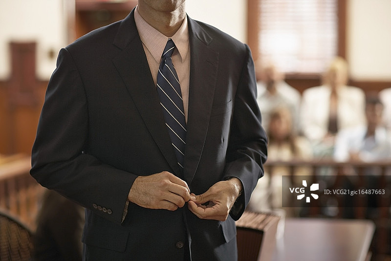 律师在法庭上发言图片素材