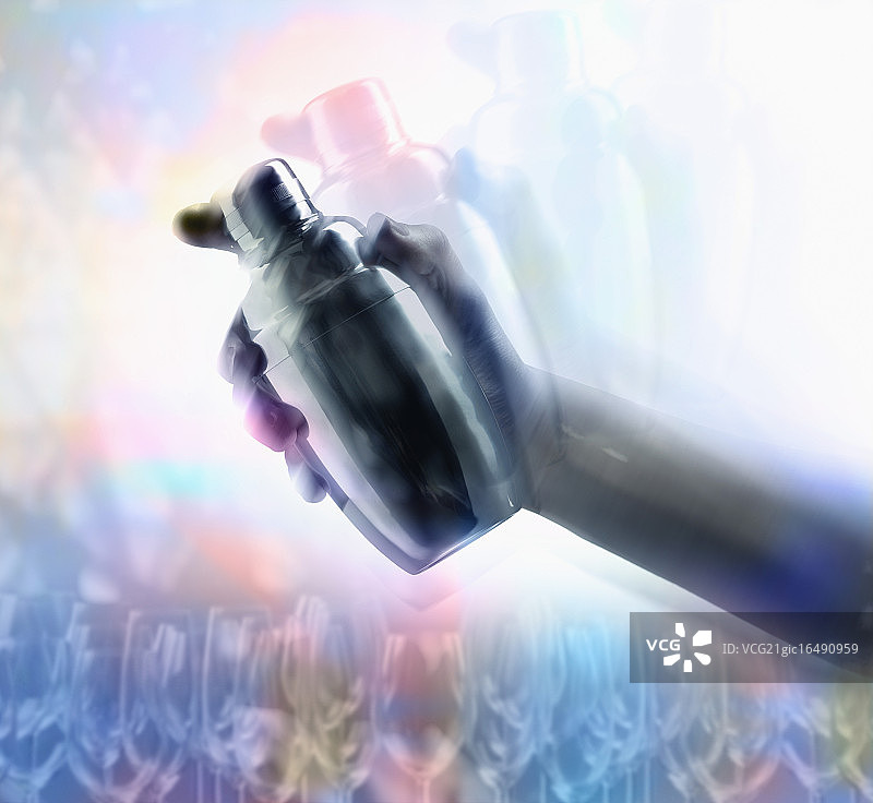 手摇马提尼调酒器图片素材