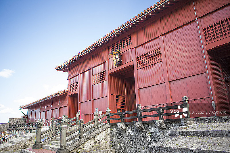 那霸,冲绳,日本,亚洲,奉神门,首里城,图片素材