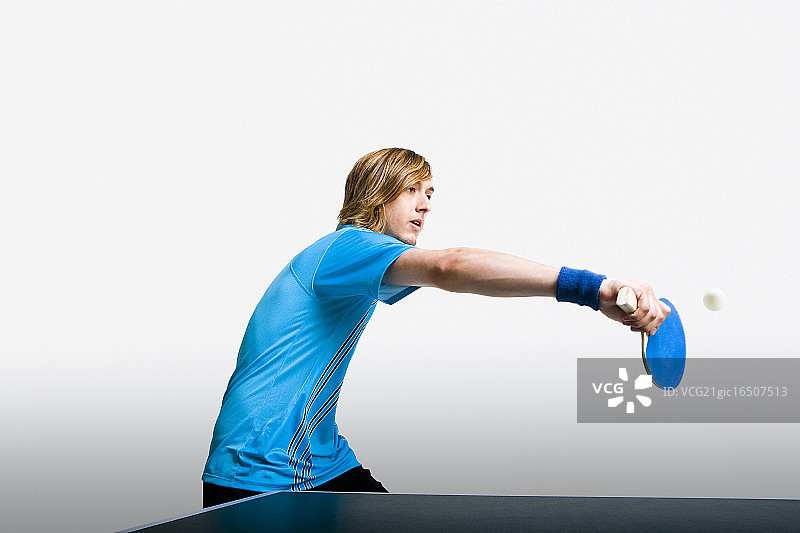 乒乓球运动员图片素材