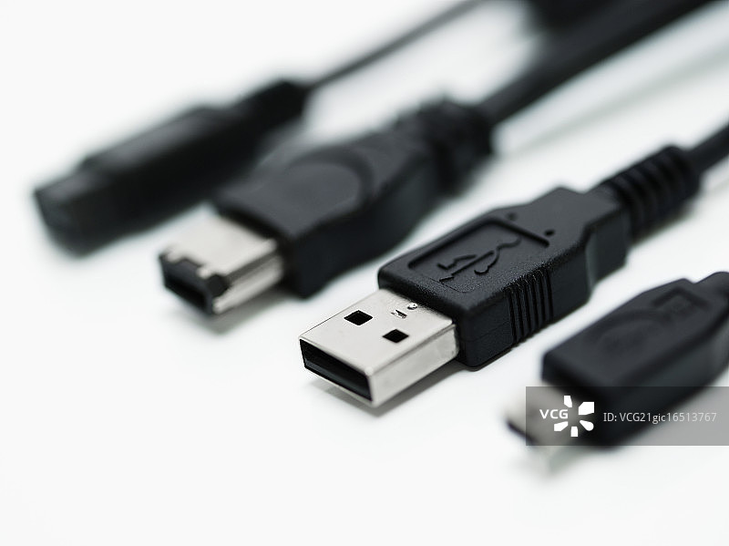 各种数据线连接器图片素材