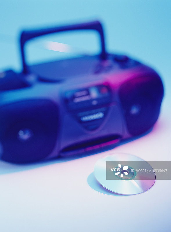 CD光盘和音响图片素材