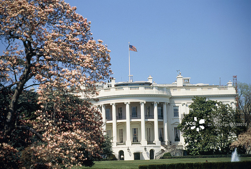 美国华盛顿哥伦比亚特区白宫图片素材