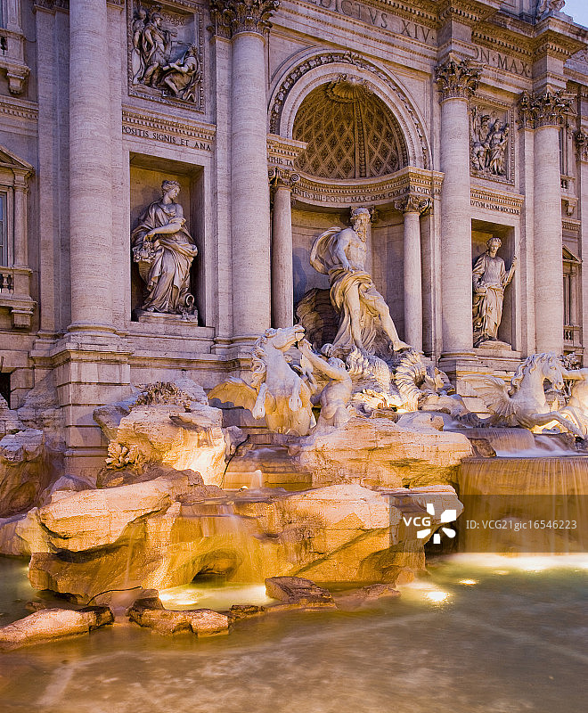 特莱维泉图片素材