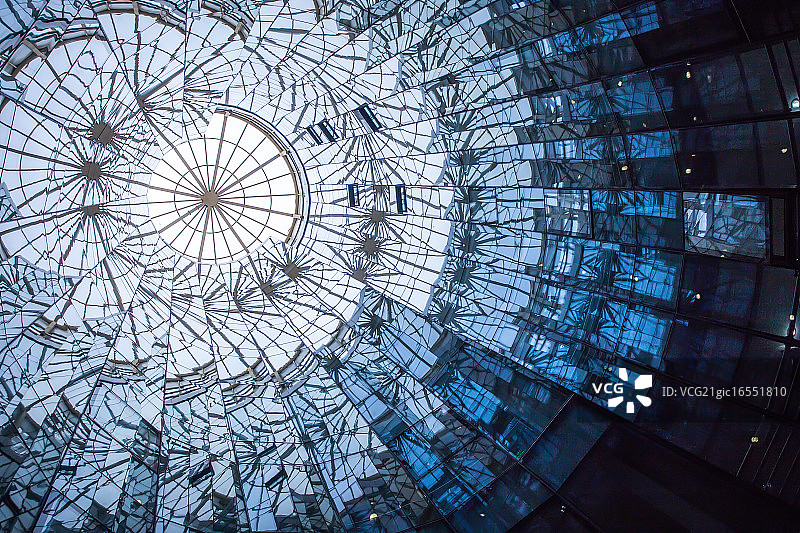 中关村SOHO圆顶图片素材