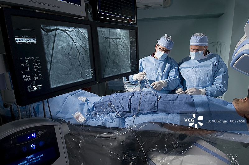 心导管插入术图片素材