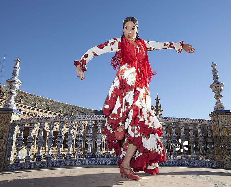 弗拉明戈舞者图片素材