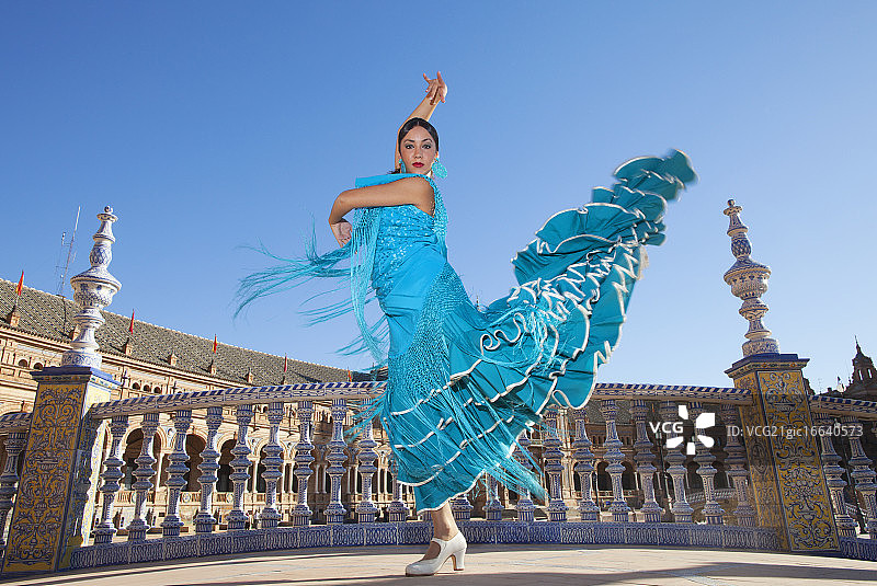 弗拉明戈舞者图片素材