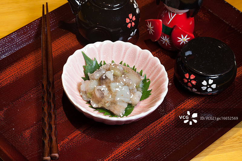 芥末章鱼图片素材