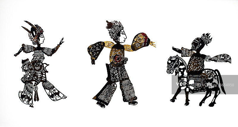 皮影戏图片素材