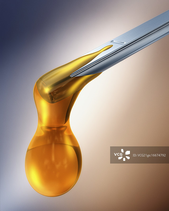 油尺上的油滴图片素材