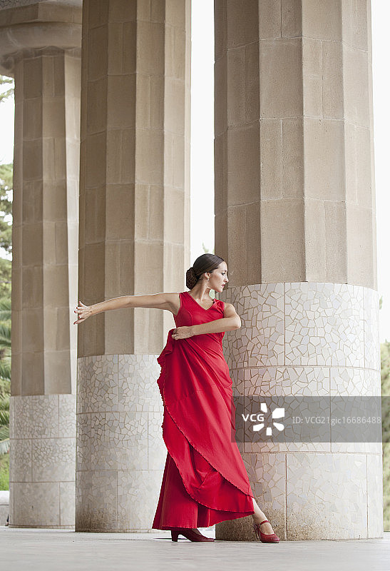 弗拉门戈舞者。西班牙图片素材