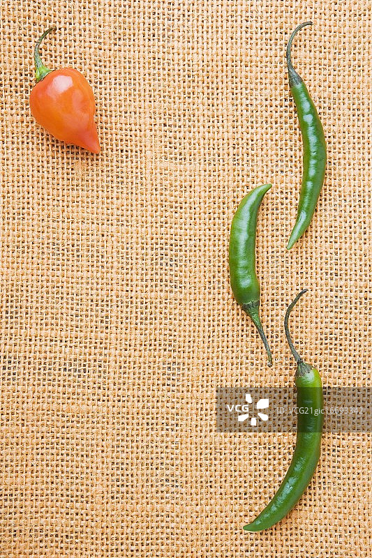 墨西哥辣椒和哈瓦那辣椒图片素材