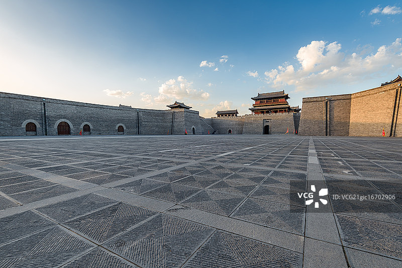 山西大同城墙图片素材