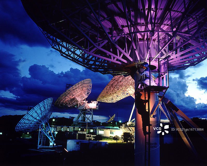 电话卫星天线图片素材