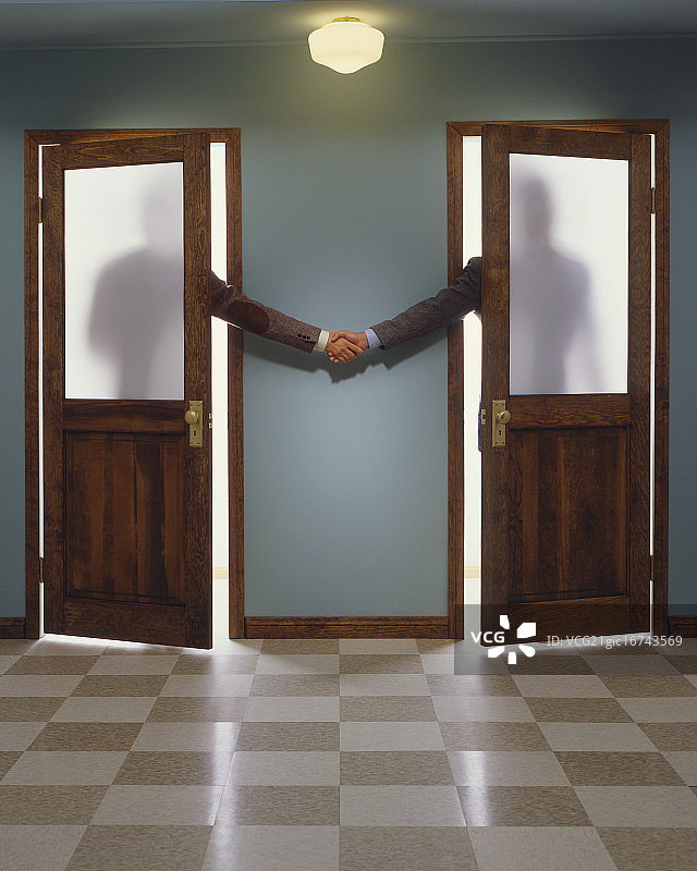 秘密商业交易图片素材