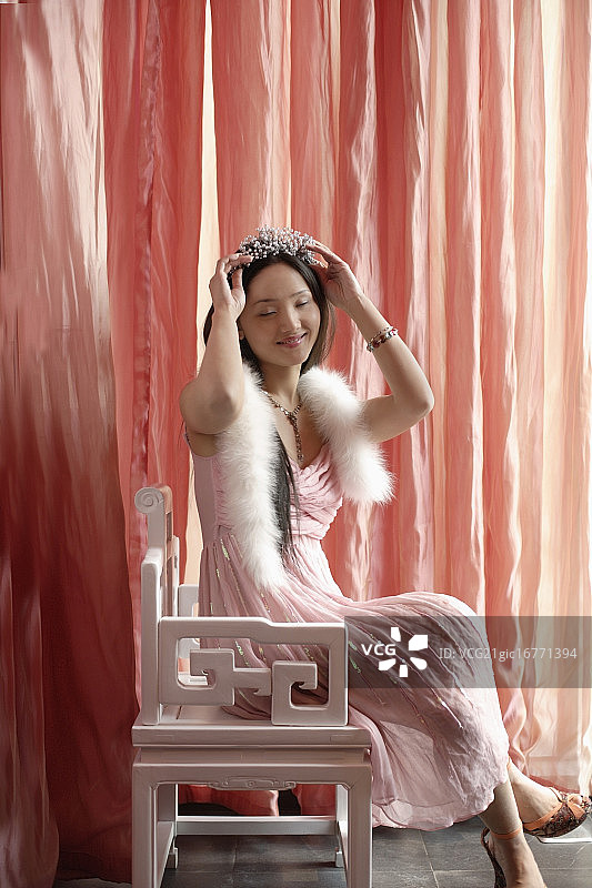 迷人的女人图片素材