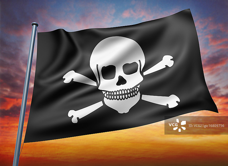 海盗旗图片素材