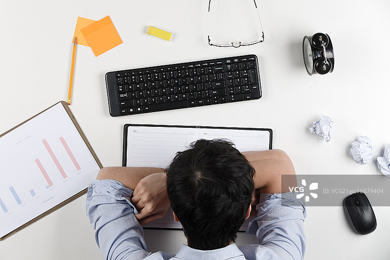 商务男人工作特写图片素材