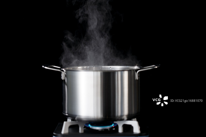 燃气灶和炖锅图片素材