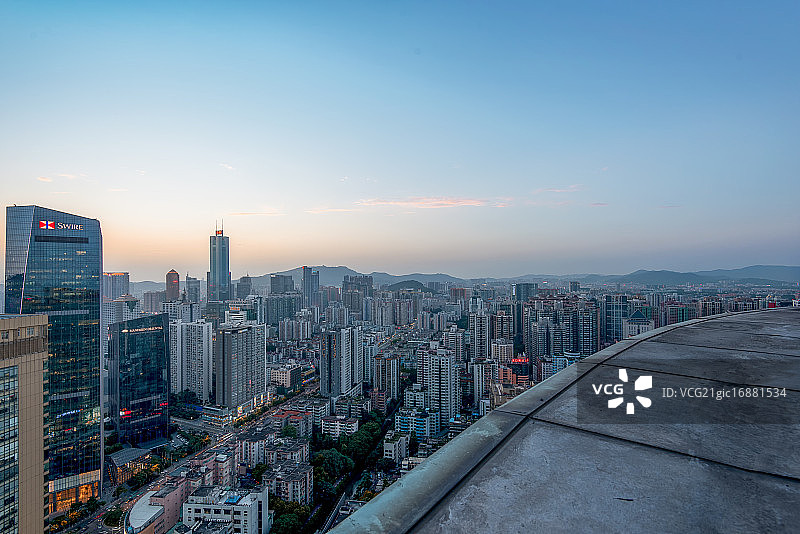 广州城市夜景图片素材