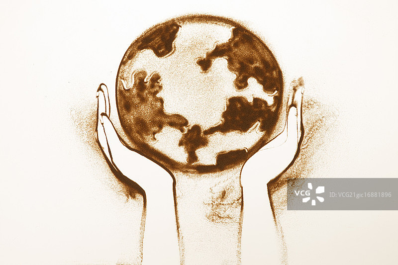 沙画创意图片素材