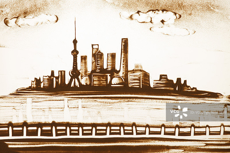 沙画创意图片素材