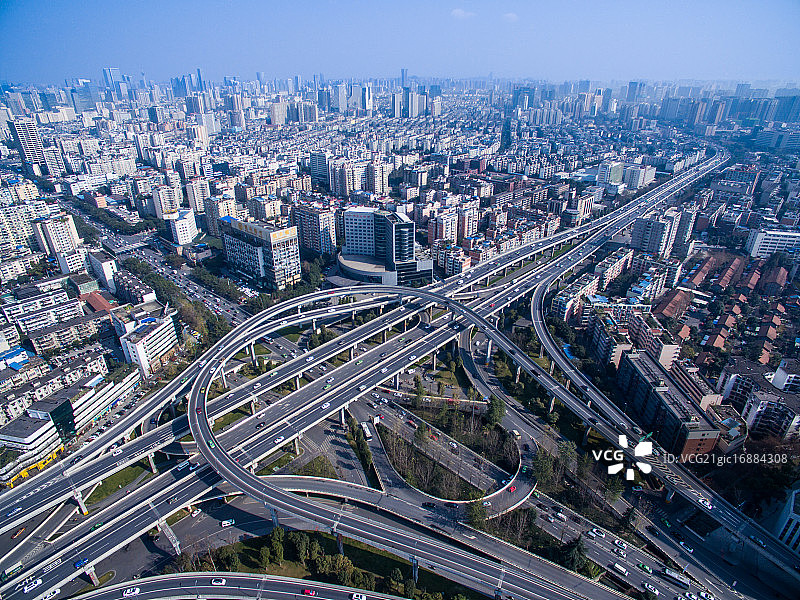 成都市永丰立交桥图片素材