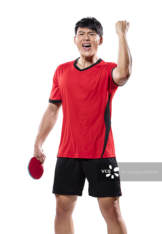 乒乓运动员图片素材