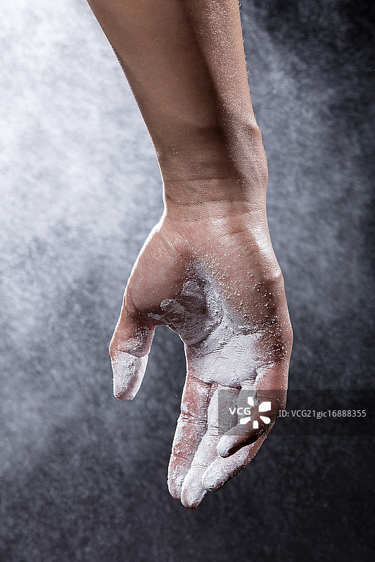 运动员手部特写图片素材