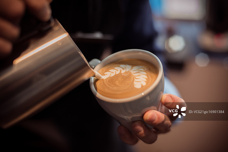 咖啡煮制作工艺图片素材