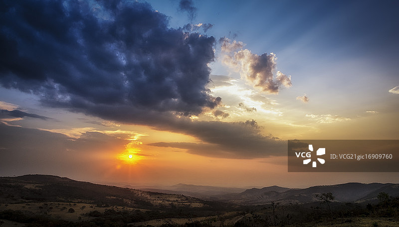 塞拉多日落图片素材