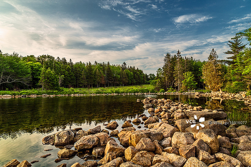 约旦池塘图片素材