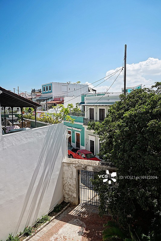波多黎各圣胡安的街道图片素材